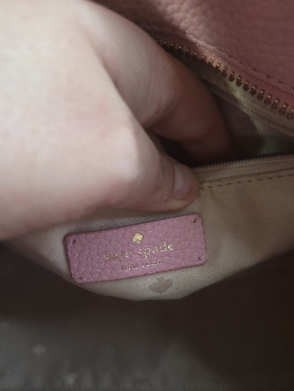 kate spade Pink Rowe Summer Tweed Satchel with Tassel Accent - Picture 8 of 11